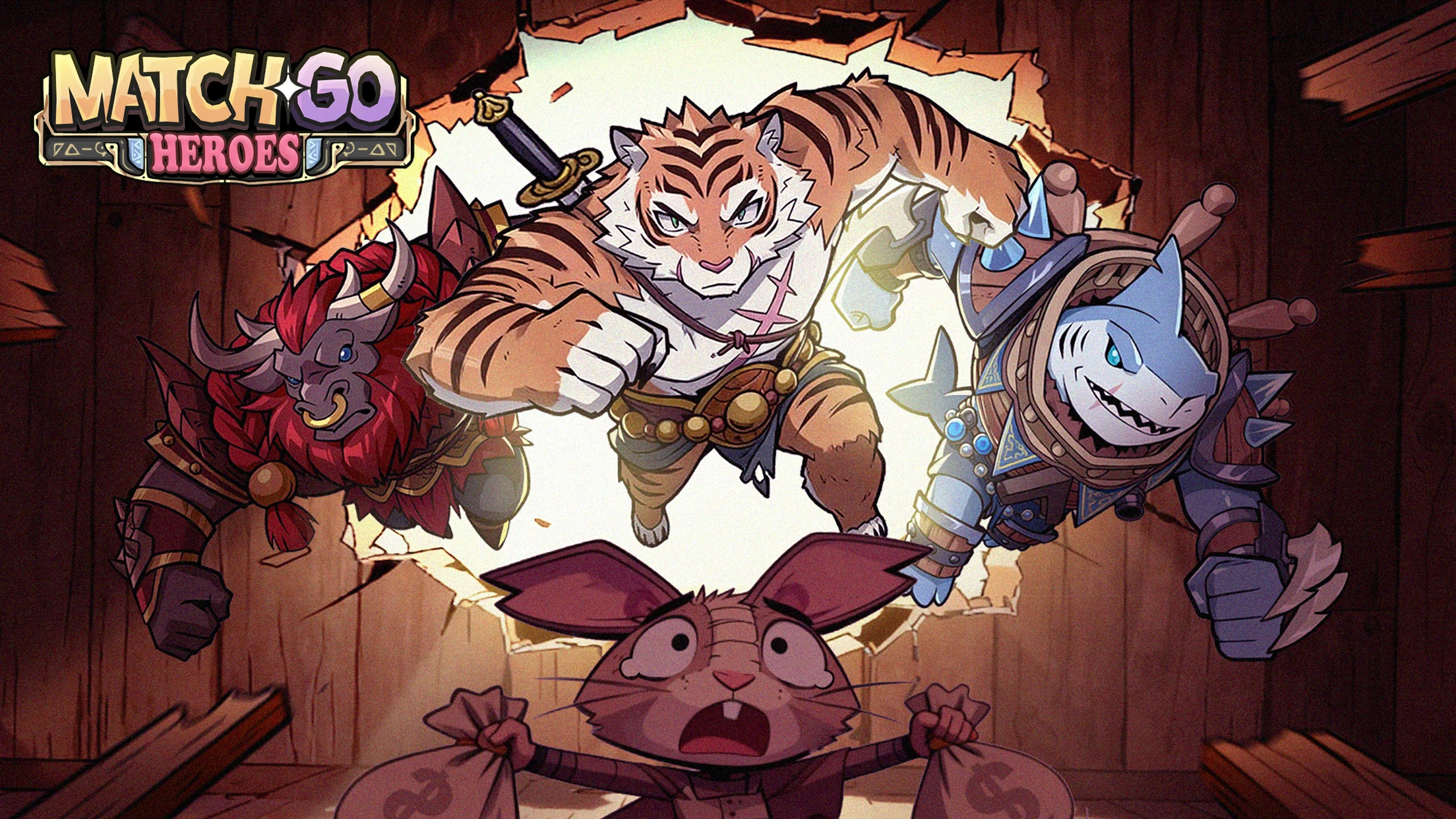 Match Go! Heroes screenshot